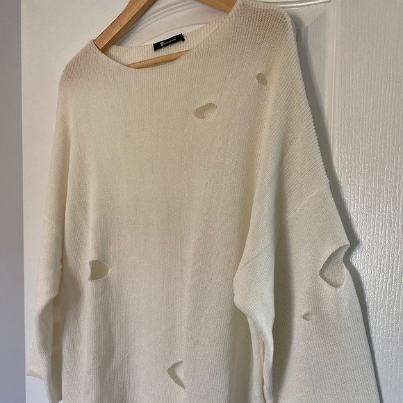 Alexander Wang Knit Sweater with Holes - Picture 3 of 6